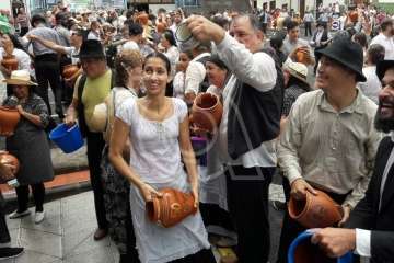La 50Âª Traída del Agua, en imágenes (Foto TA)